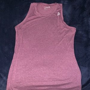 Purple Reebok tank top